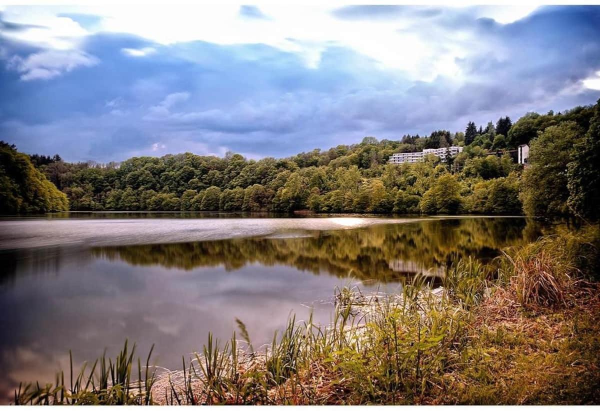 Moderne Wohnung Mit Studio In Bauernhausscheune Am See Biersdorf Dış mekan fotoğraf